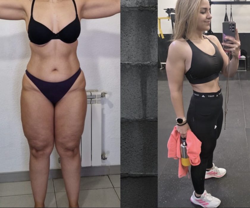 Antes y después de un cliente de Hermetic Way
